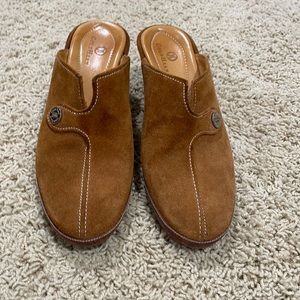 ColeHaan Suede Clogs Size 8.5